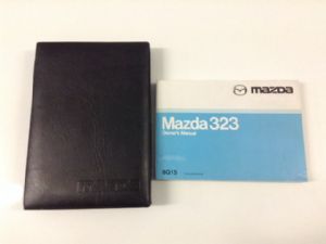 Mazda 323 BJ 09/98-06/02 Owners Manual