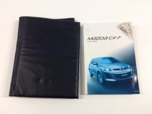Mazda CX7 ER 2006-2012 Owners Manual